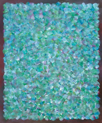 814 Lumière verte - 46 x 38 cm